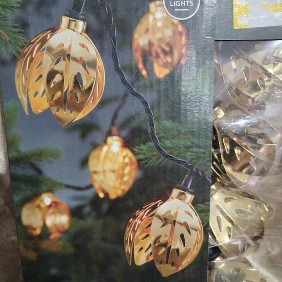 Threshold 10 String Lights Weather Resistant Indoor & Outdoor New NOS - Picture 2 of 9